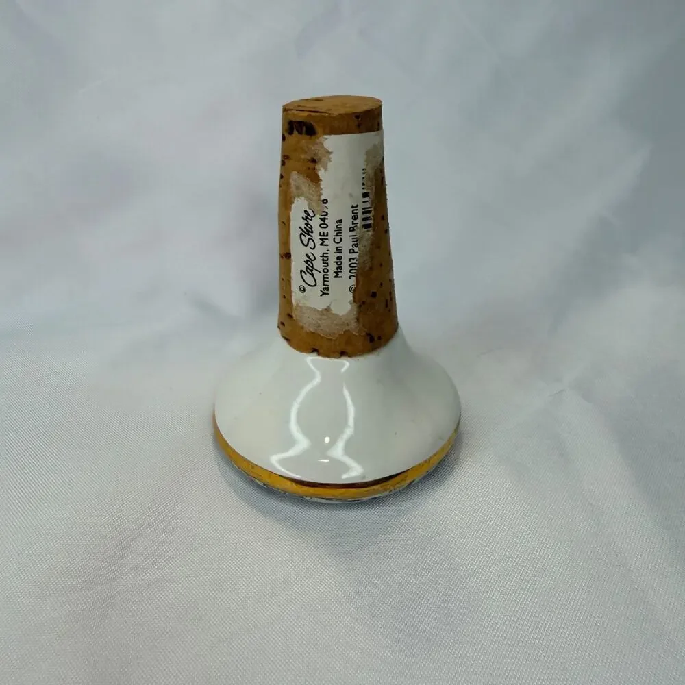 VTG 2003 Paul Brent Lobster Porcelain Wine Bottle Stopper Nautical Cork Maine